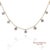 14K Yellow & White Gold Natural Diamond Drop Necklace Metal Type: 14k Yellow Gold Total Item Weight: 6.0 Grams Sizable:...