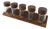 Mid-Century Danish Teak Spice Rack from Digsmed, 1960s, Set of 6 For Sale