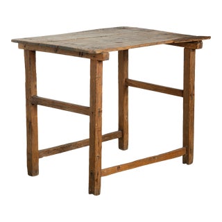 Early 20th Century French Wood Console Table For Sale