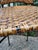 Chestnut Late 20th Century Wicker Iron Bar Counter Stools Pair For Sale - Image 8 of 10