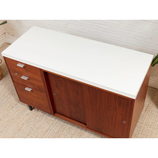 Restored Vintage Credenza For Sale - Image 4 of 11