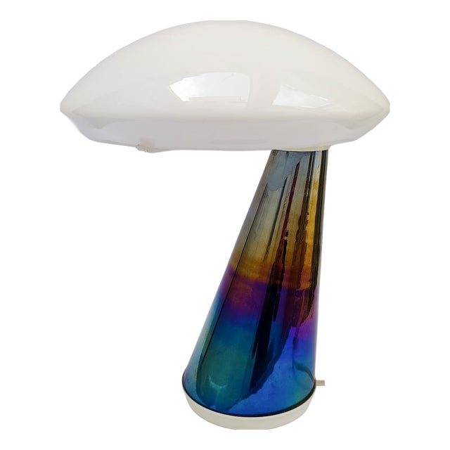 Vintage Murano Glass Table Lamp by Gambaro and Tagliapietra, 1980s For Sale