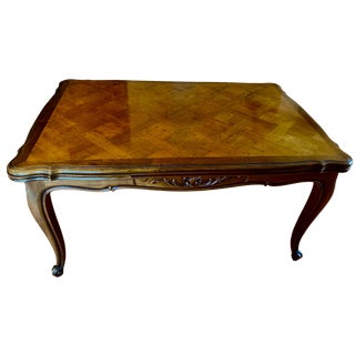 Louis XV Oak Extending Table, 1970s For Sale