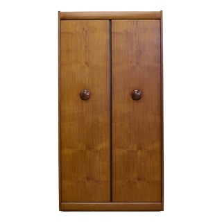 Vintage Teak Wardrobe from Elliots of Newbury, 1960s For Sale