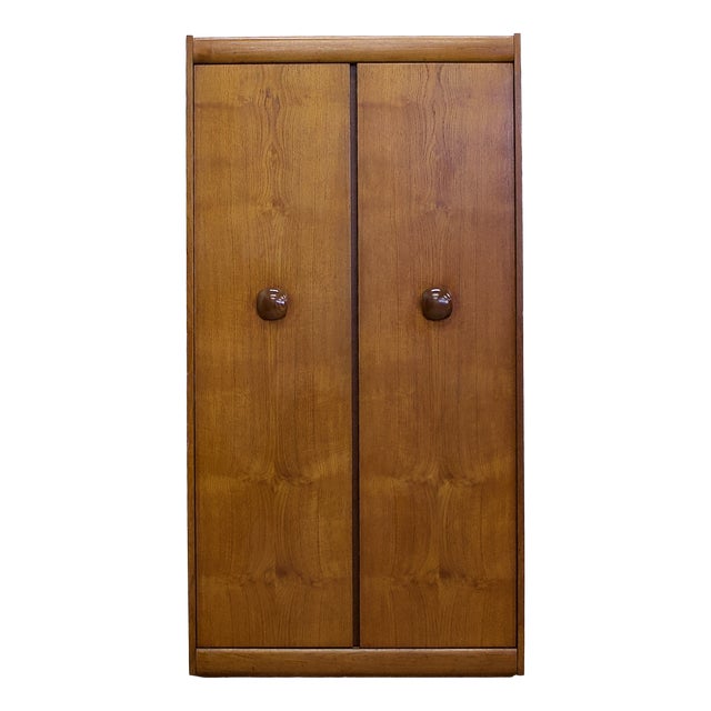 Vintage Teak Wardrobe from Elliots of Newbury, 1960s For Sale