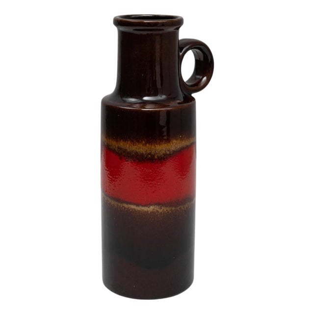 20th Century German 'W. Germany'' Ceramic Vase For Sale