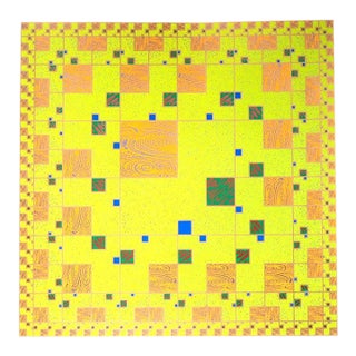 Yellow, 1991 Screenprint by Takaaki Matsumoto For Sale