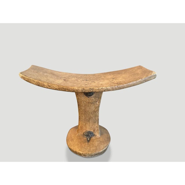Antique African Headrest For Sale - Image 4 of 5