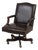 Hancock & Moore Leather Office Desk Chair For Sale