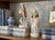 Pair of “Made in Occupied Japan” Porcelain Staffordshire-Style Figurines, Circa 1945–1952 For Sale - Image 4 of 10