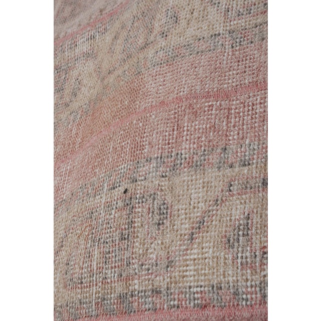 Sand Kurdish Hand-Knotted Tribal Halway Rug 2'8" X 12' For Sale - Image 8 of 13