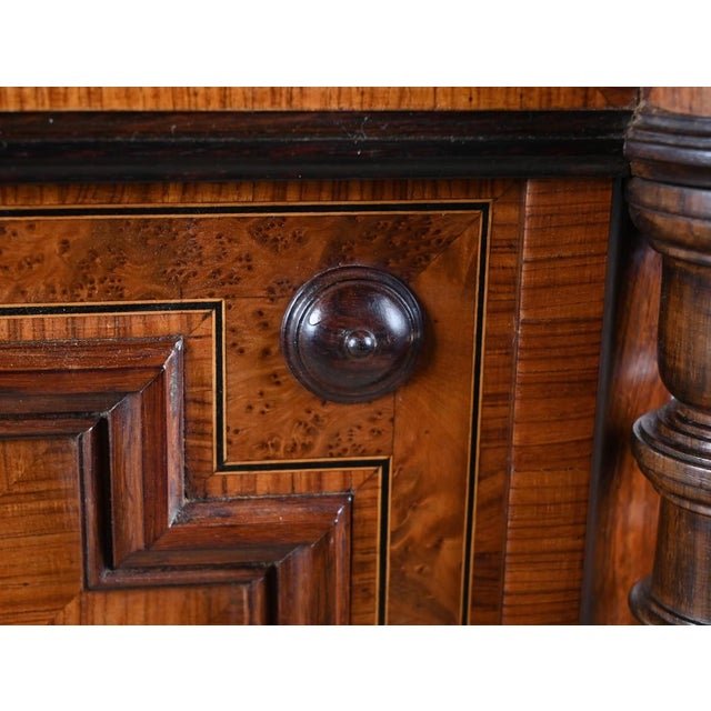 Napoleon III Buffet in Marquetry of Precious Woods, 1800s For Sale - Image 11 of 18