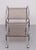 Art DecoTwo-Tier Smoked Glass and Chrome Bar Cart by IKEA, Sweden, 1970s For Sale - Image 6 of 9