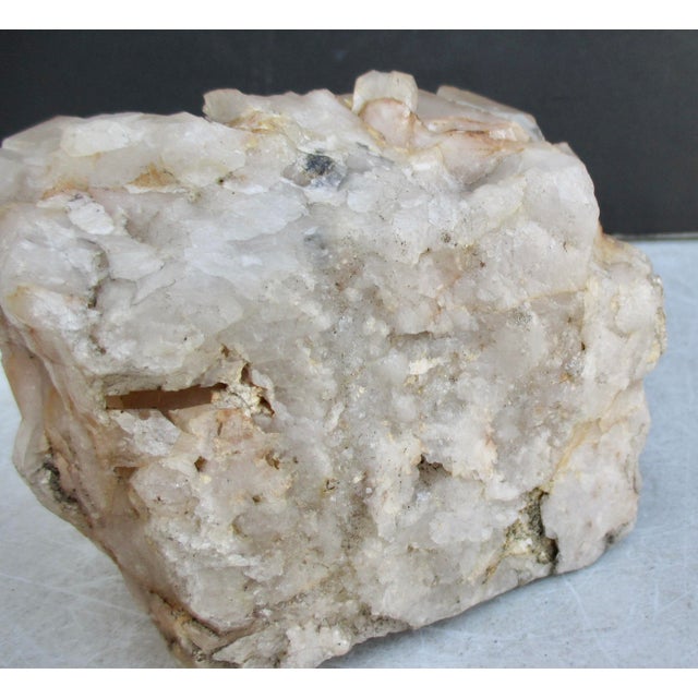 Natural Specimen Cluster of Rock Quartz Crystals For Sale In New York - Image 6 of 10