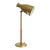 1950s Brass and Leather Table Lamp Asea For Sale