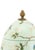 Faberge eat-your-heart-out. This egg-shaped ceramic box in soft mint, adorned with graceful branches and blossoms is the...