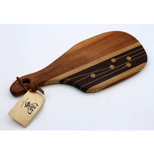 Mid Century Modern Cheese Board by Stephen & Roseanna Ward Chairish