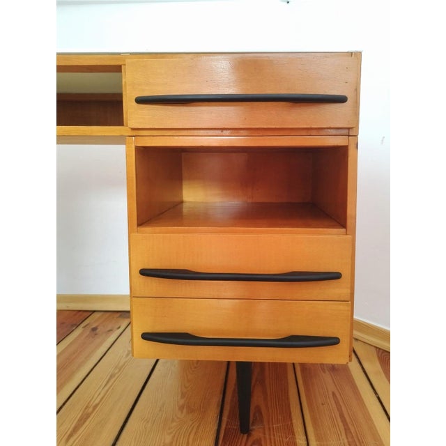 Czechoslovakian Desk by M. Pozar for Up Závody, 1960s, Set of 2 For Sale - Image 13 of 18