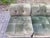 Wood Vintage Green Suede Modular Sofa, 1970s, Set of 5 For Sale - Image 7 of 18