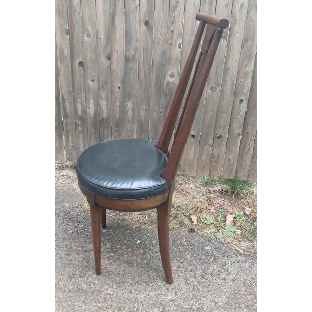 Mid-Century Modern Charlotte Chair Co. High Back Side Chair For Sale - Image 4 of 6