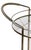 Mid Century Hollywood Regency Rolling Bar Serving Cart For Sale - Image 9 of 12