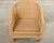 Pair of McGuire Rattan Wicker Lounge Chairs and Ottoman For Sale - Image 15 of 18