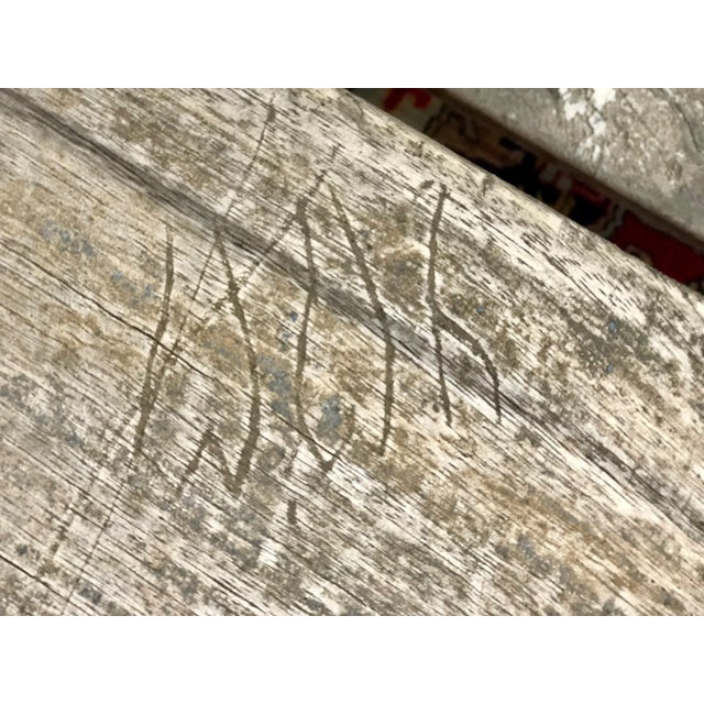 Early 20th Century Vintage American Benches- A Pair For Sale - Image 9 of 13