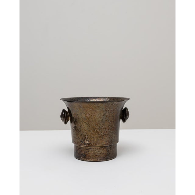20th Century French Silver Plated Champagne Bucket For Sale - Image 18 of 18