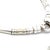 Metal 1990s Tiffany & Co Estate German Zig Zag Bracelet 7.5" Sterling Silver 4.5 mm For Sale - Image 7 of 12