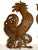 Mid 20th Century Cast Metal Roosters Vintage Indoor Outdoor Sculpture - Set of 2 For Sale In Washington DC - Image 6 of 7