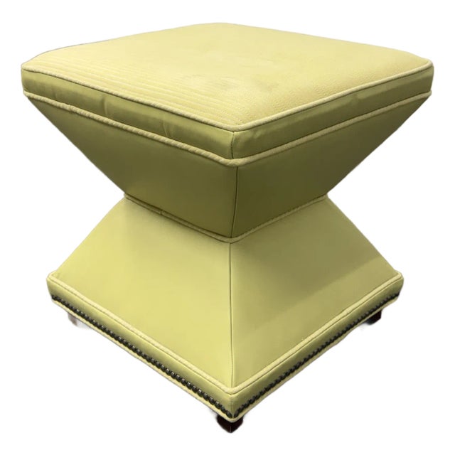 Hickory Chair Serge Ottoman For Sale