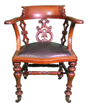 Victorian Captain's Chair, 1890