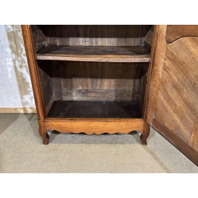 Louis XV Cherrywood Bonnetière, 19th Century For Sale - Image 6 of 14