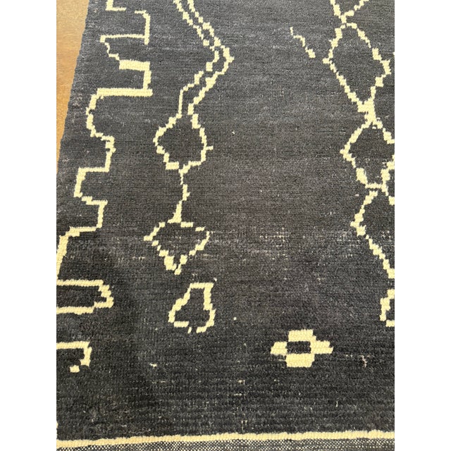 Handwoven Moroccan Style Area Rug 6x9 For Sale - Image 12 of 12
