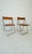 Tamara Folding Chairs in Tan Leather from Arrben, Italy, 1970, Set of 2 For Sale - Image 4 of 16