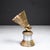 Industrial Vintage Brass Badminton Trophy c.1947 For Sale - Image 3 of 7