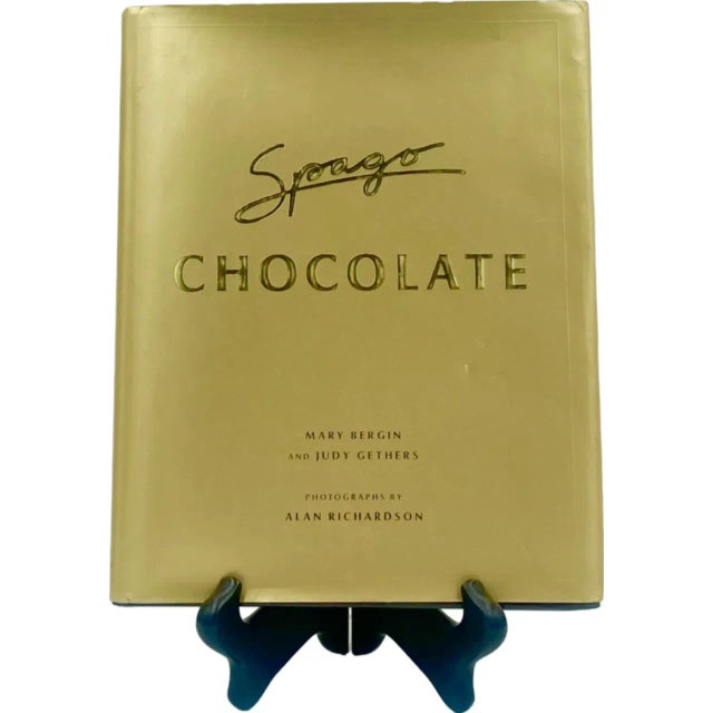 1999 Spago Chocolate by Judy Gethers Hardcover Restaurant Cookbook Dessert Recipes For Sale - Image 12 of 12