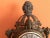 Metal Fireplace Wall Clock, 1970s For Sale - Image 6 of 10