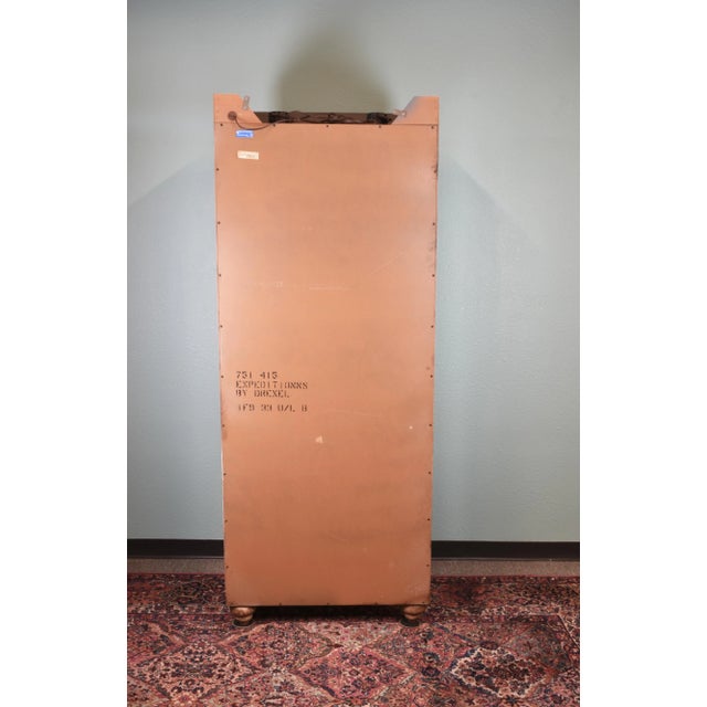1990s Vintage Expedition Cabinet Moorish Style by Drexel For Sale - Image 6 of 13