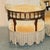 Victorian Tete a Tete Conversation Sofa with Ebonised Frame For Sale - Image 3 of 18