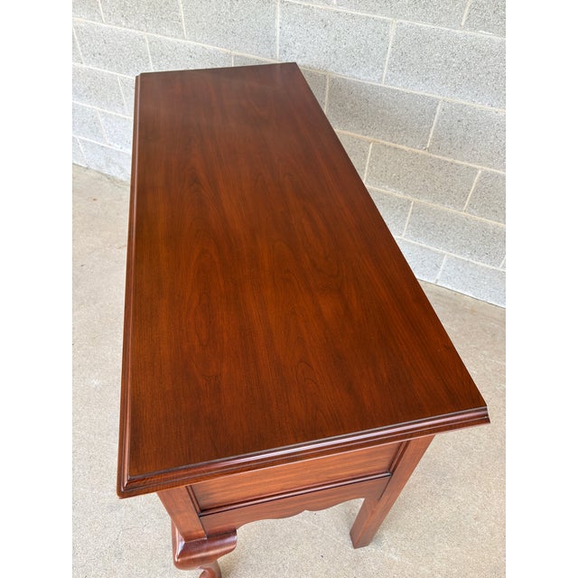 Henkel Harris Cherry Georgian Style 2 Drawer Huntboard For Sale In Philadelphia - Image 6 of 14