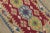 1990s Scandinavian Blue Flamestich Rug For Sale In Sacramento - Image 6 of 11