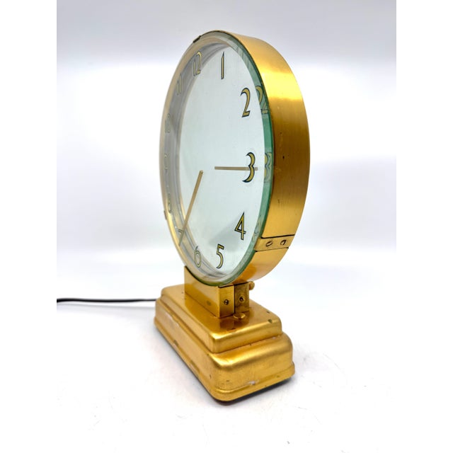 A stunning clock design by Etalage Reclame. The clock dates to the early 1940’s or late 1930’s. It is mystery clock. It...