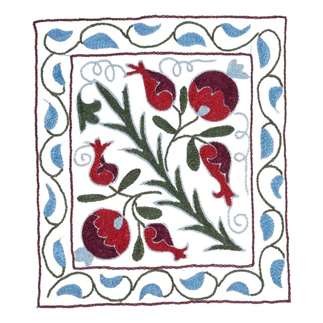 17"x19" 100% Cotton Cushion Cover. Embroidered Toss Pillow. Modern Lace Pillow For Sale