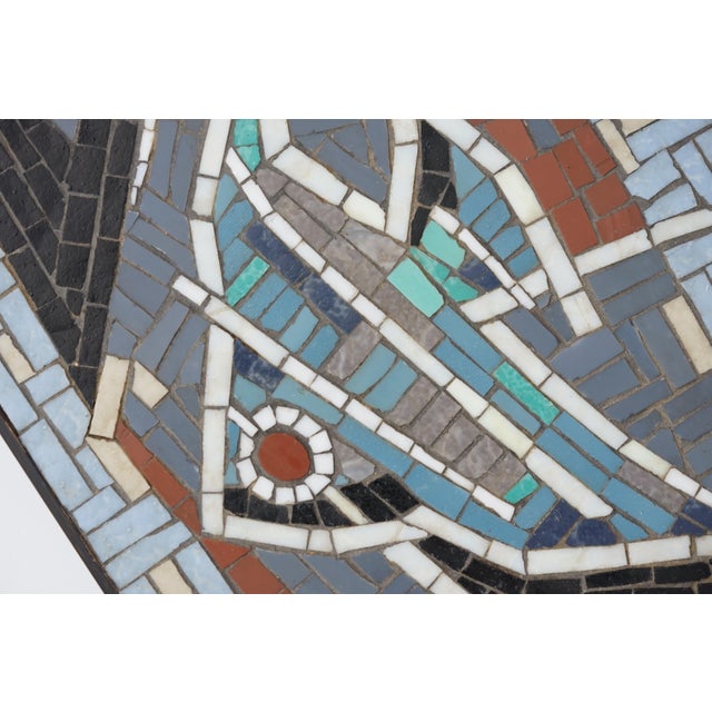 Mid-Century Modern Mosaic Fish Wall Plate by R. Zimmermann for Ritter, 1950s For Sale - Image 6 of 10