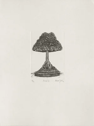 1982 Marc Jurt Bonzaï IV Etching