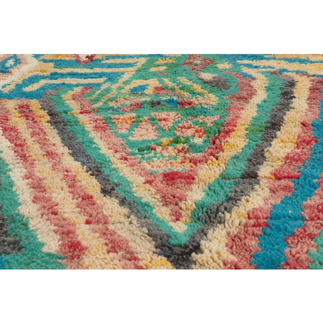 Early 21st Century Contemporary Boujad Moroccan Rug, 09'07 X 12'11 For Sale - Image 5 of 10