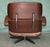 Set of Brown Leather Lounge Armchair and Ottoman with Bentwood Frame from Artsome For Sale - Image 16 of 18