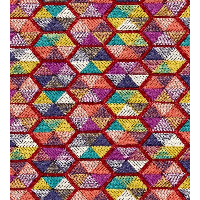 Sample - The House of Scalamandré Carousel Fabric, Multi For Sale