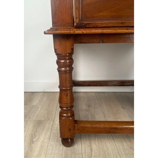 Early Baroque Italian Walnut Oval Center Table, Circa 1680 For Sale - Image 9 of 13